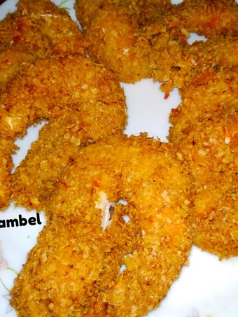 Langkah Mudah untuk Menyiapkan Resep Udang goreng oat yang Lezat Anti Ribet, Uenak Banget