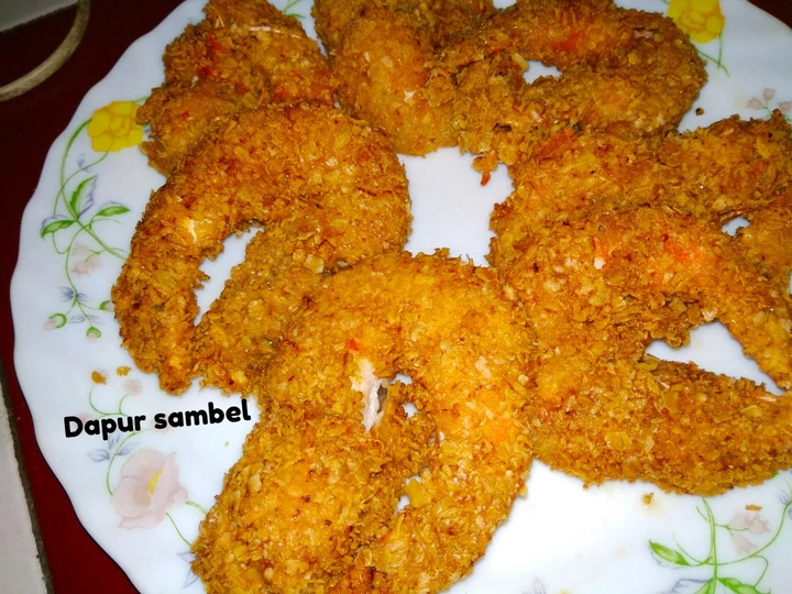 Langkah Mudah untuk Menyiapkan Resep Udang goreng oat yang Lezat Anti Ribet, Uenak Banget