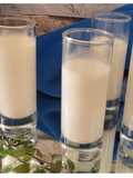 Chupitos de crema ligera de gazpachuelo