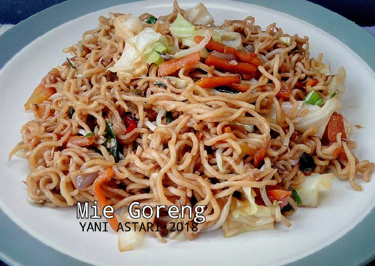 Cara Gampang Menyiapkan Mie goreng kecap Anti Gagal