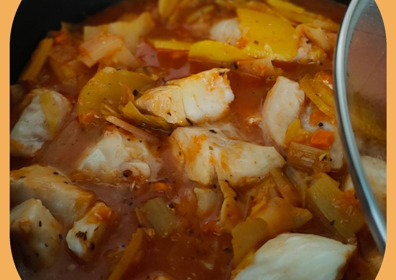 Bouillabaisse de cabillaud