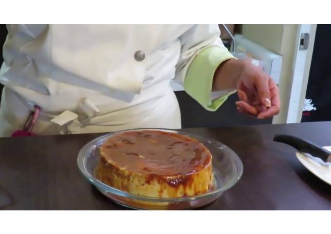 Flan napolitano con cajeta Receta de Ya está la comida!!- Cookpad