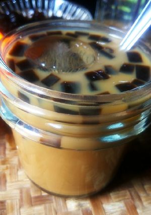 Foto resep Es cincau moccacino