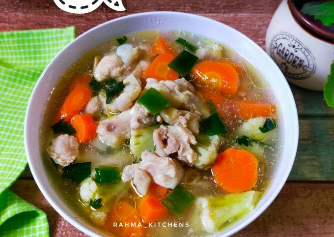 Resep Sop Ayam oleh Rahma_Bunda Radit & Rafa - Cookpad