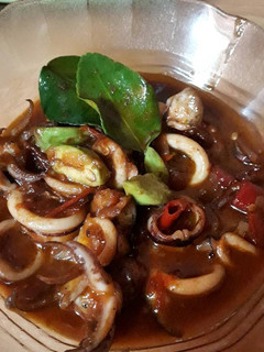 Foto resep Cumi masak pedas