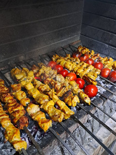 عکسی از دستور جوجه کباب زعفرانی