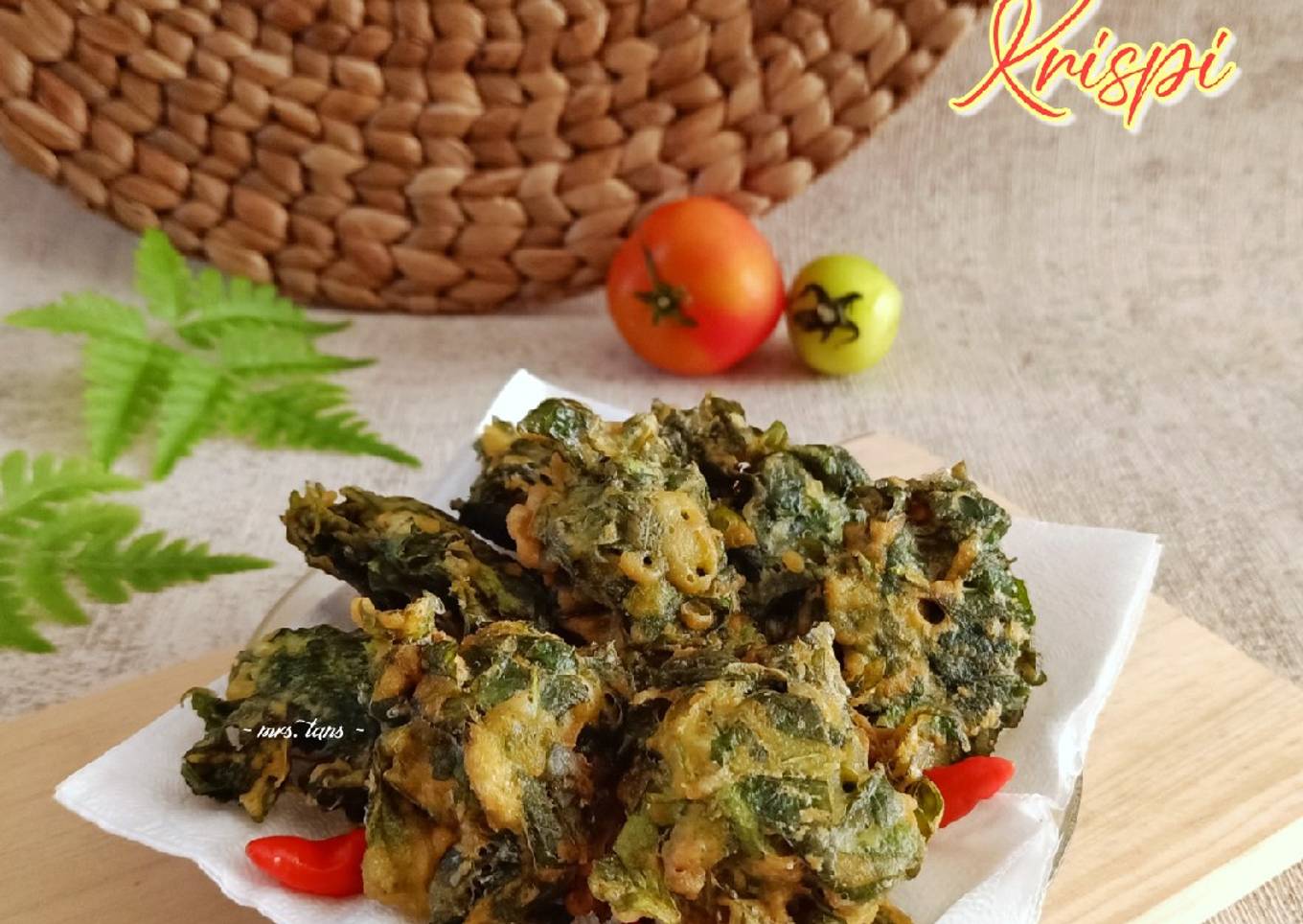 Resep Bakwan Bayam Krispi, Bikin Ngiler