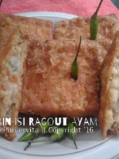 Foto resep Roti gabin isi ragout ayam