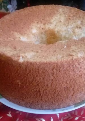 Foto di Angel cake con farina di pistcchi