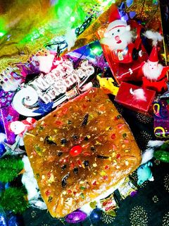 ক্রিসমাস ফ্রুট কেক (christmas fruit cake recipe in Bengali) রেসিপির প্রধান ছবি