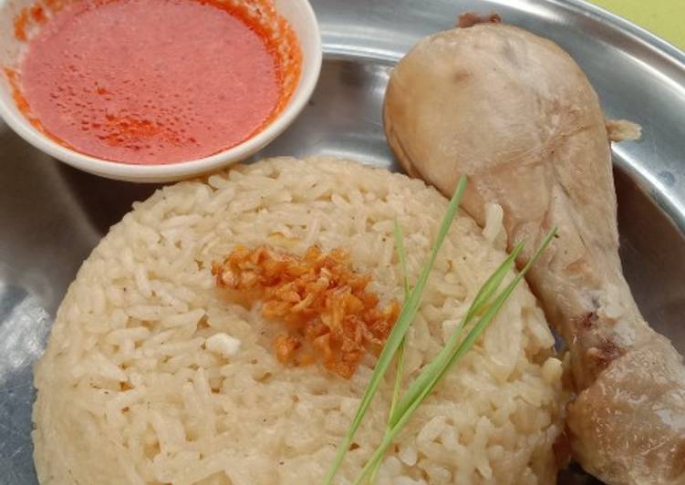 Resep Nasi Hainan Rice Cooker Enak