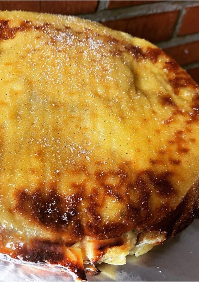 Una foto de Tarta de torrijas sin gluten