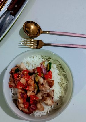 Foto resep Ricebowl Ayam Sambal Matah