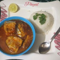 A picture of Fish Curry.