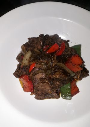 Foto resep Daging sapi lada hitam simple