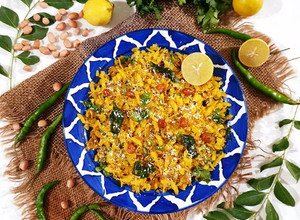 A picture of Kanda Poha.