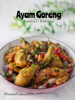Foto resep Ayam Goreng Sambal Bawang