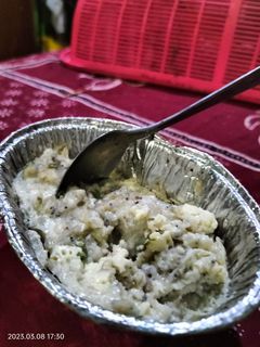 Foto resep MPASI 9+ bothok teri nasi tahu