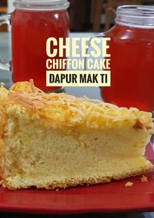 Foto resep Cheese chiffon cake