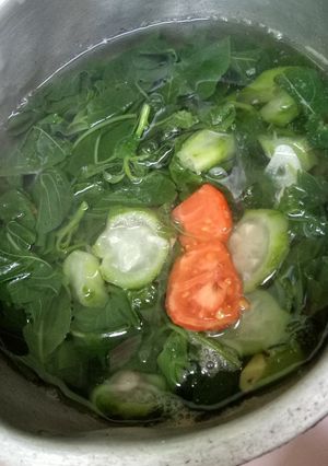 Foto resep Bening Bayam Oyong