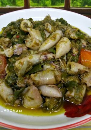 Foto resep Cumi Asin Cabe Ijo