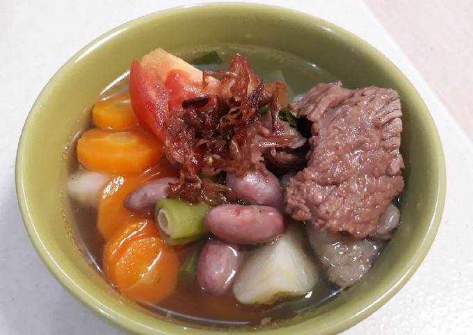 Resep Sop Kacang Merah, Bikin Ngiler