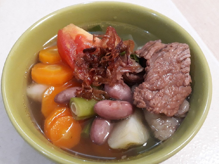 Resep Sop Kacang Merah, Bikin Ngiler