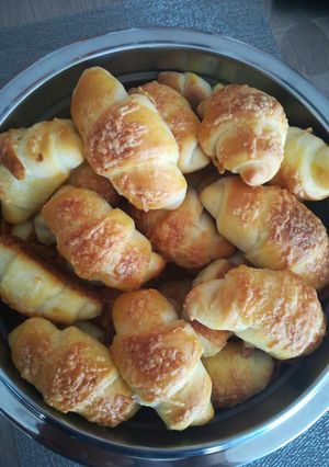 Sajtos kiskifli recept fotója