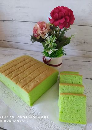 Foto resep Ogura Pandan Cake by Tintin Rayner