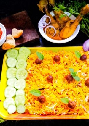 চিকেন মোতি পোলাও (chicken moti polau recipe in Bengali) রেসিপির প্রধান ছবি