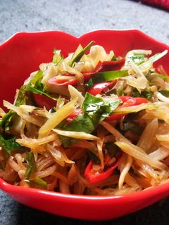 Foto resep Tumis sayur pepaya muda