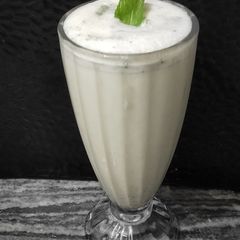 Mint lassi A picture of Mint lassi.