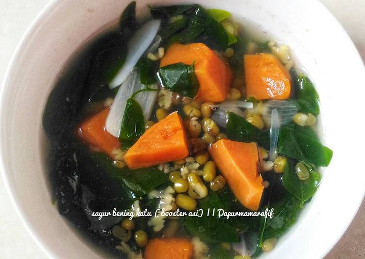 Sayur bening katu_ booster asi