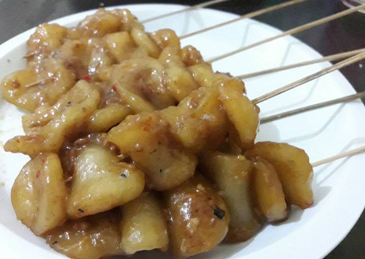 Cara Gampang Menyiapkan Sate Kojek Kendal (pr_jajanandaerah) Anti Gagal