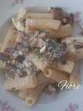 Pasta with Feta, Grilled Eggplant & Zucchini
