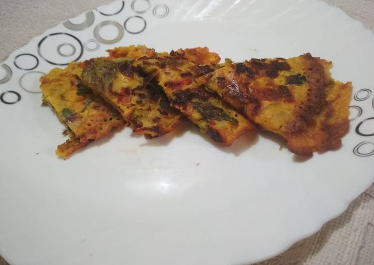 Recipe of Yummy Veg omelette