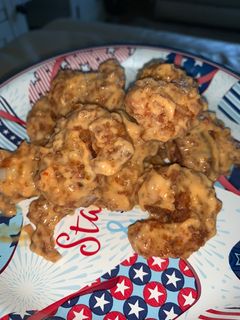 A picture of Bang bang shrimp.