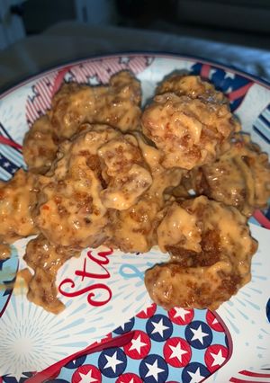 A picture of Bang bang shrimp.