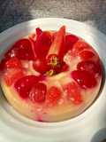 Puding Buah Creamy Matcha