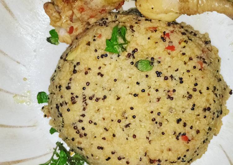 Easiest Way to Make Award-winning Quinoa and cous cous combo