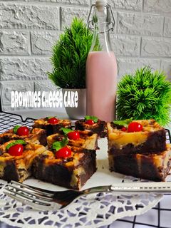 Foto resep Brownis Cheese Cream