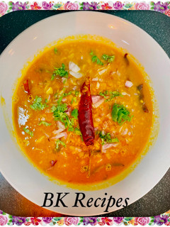 Chana Dal Tadka (Chana Dal Tadka recipe in tamil) செய்முறை முக்கிய புகைப்படம்