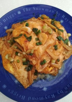 Foto resep Telur ceplok kecap ala Taiwan