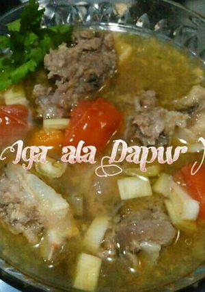 Foto resep Sop Iga ala Rasta