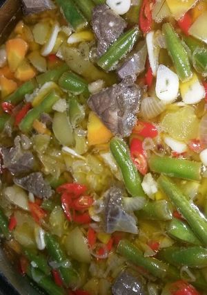 Foto resep Asem-asem daging kerbau