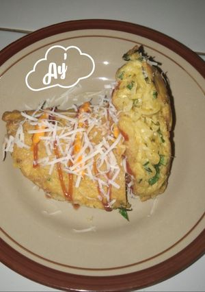 Foto resep Martabak Mie Keju 🧀