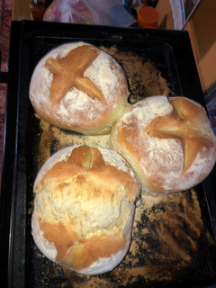 Una foto de Pan de campo