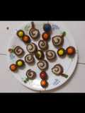 Instant biscuits swiss rolls