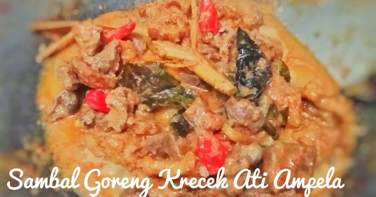 Resep Sambal Goreng Kentang Krecek Ati : Resep Sambal ...