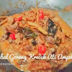 A picture of Sambal Goreng Krecek Ati Ampela.